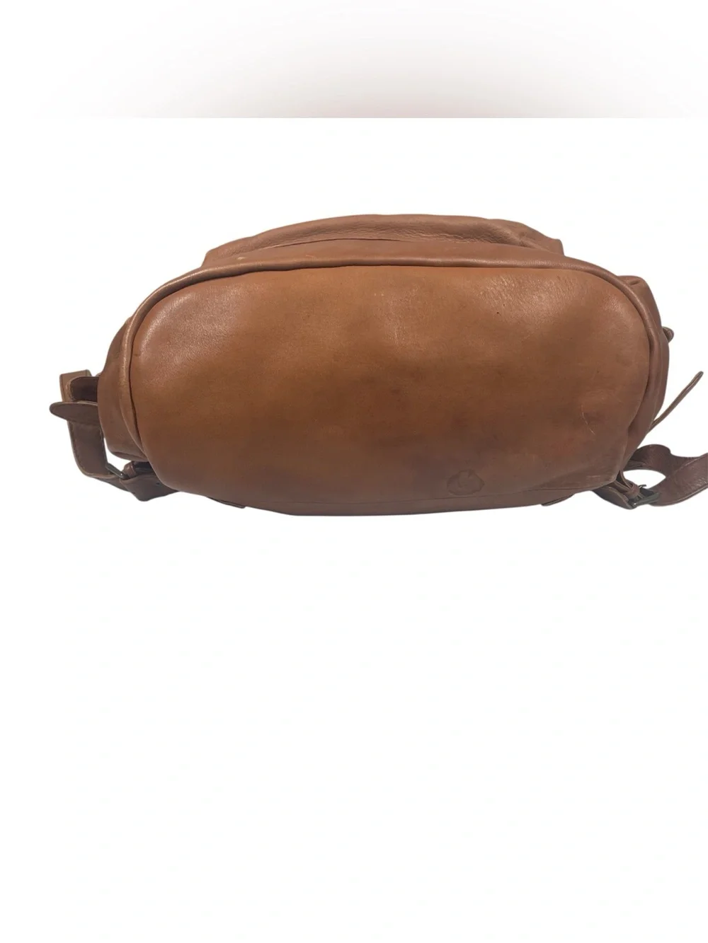 Ellington Vintage Leather Rucksack Backpack Travel Tote Large Bag British Tan